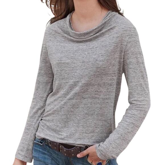 Sundance Purist Linen Top Small Long Sleeve NWT - Picture 1 of 5